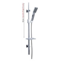 Adjustable Height Shower Riser Kit
